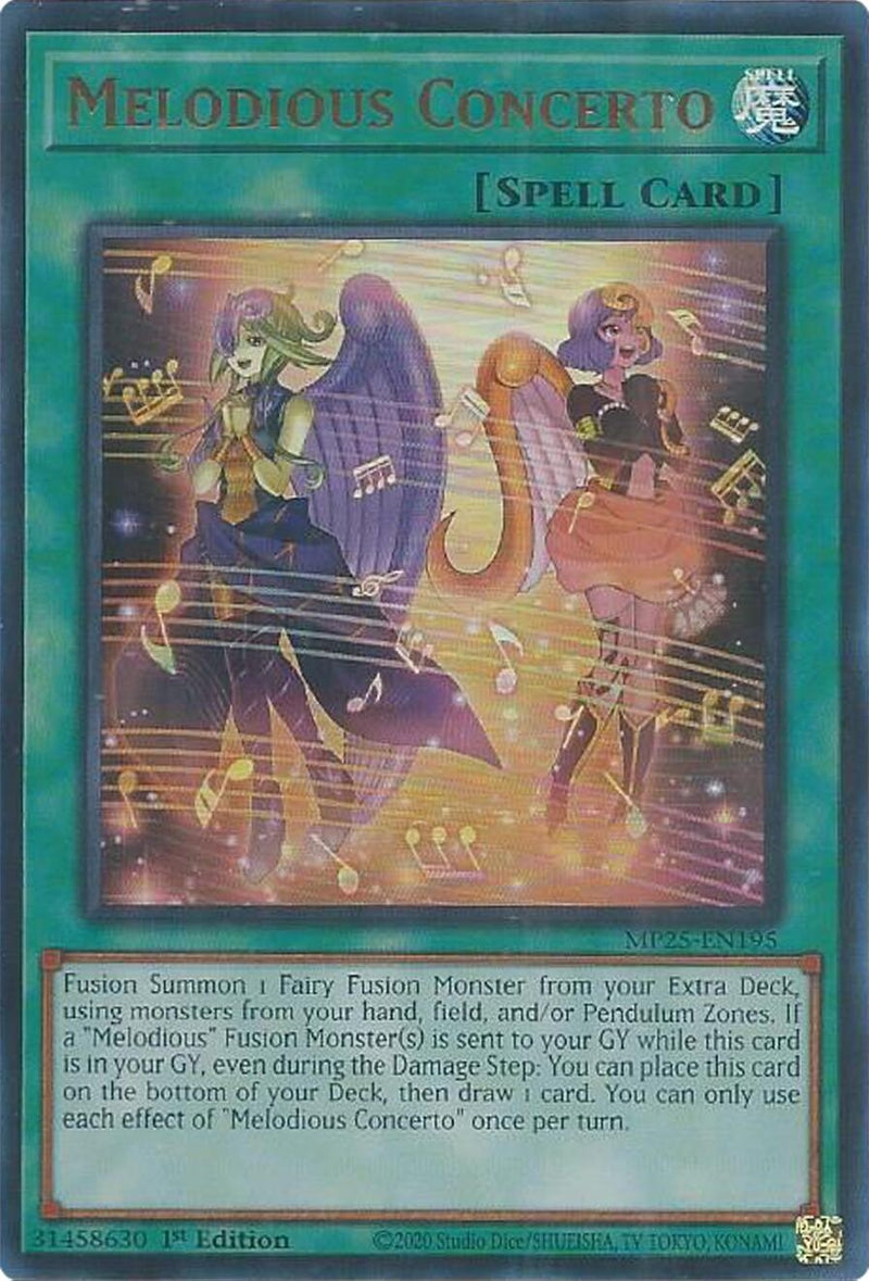 Image for Melodious Concerto (MP25-EN195) (2025 Mega-Pack) - YuGiOh