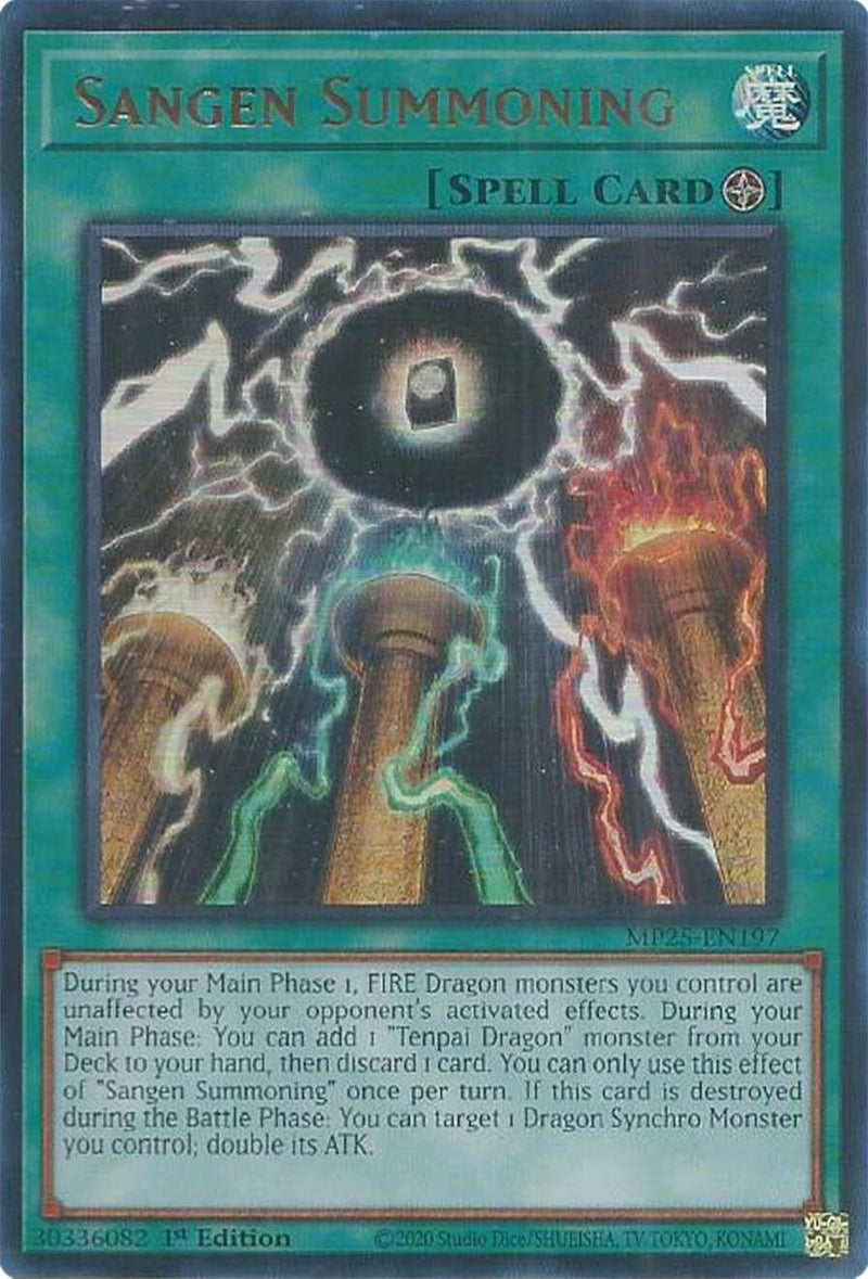 Image for Sangen Summoning (MP25-EN197) (2025 Mega-Pack) - YuGiOh