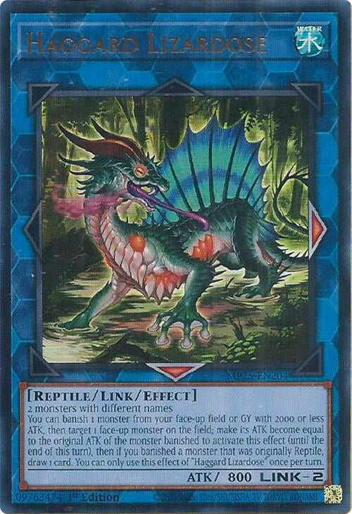 Image for Haggard Lizardose (MP25-EN204) (2025 Mega-Pack) - YuGiOh