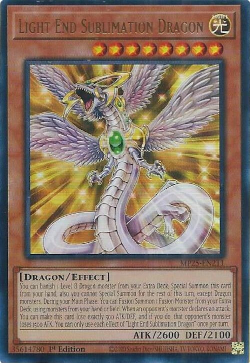 Image for Light End Sublimation Dragon (MP25-EN211) (2025 Mega-Pack) - YuGiOh