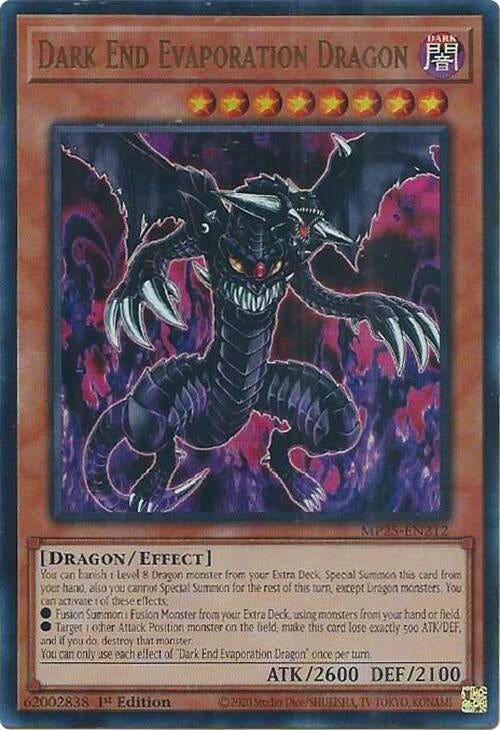Image for Dark End Evaporation Dragon (MP25-EN212) (2025 Mega-Pack) - YuGiOh