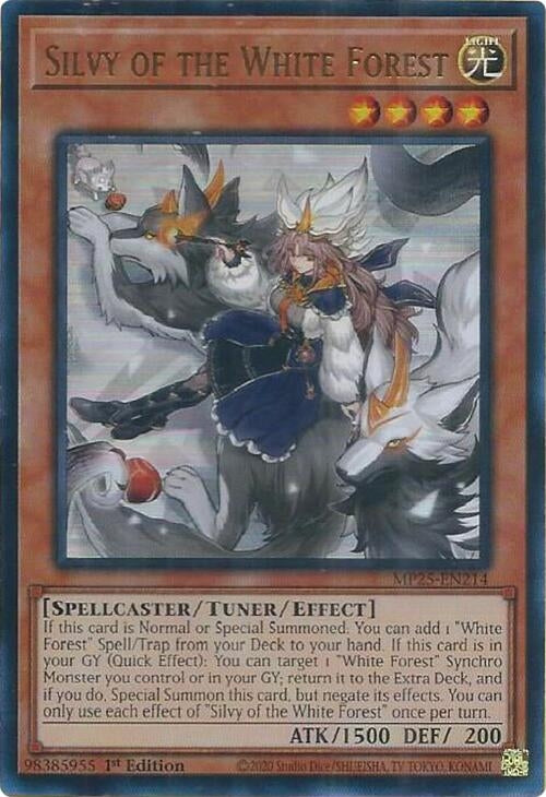 Image for Silvy of the White Forest (MP25-EN214) (2025 Mega-Pack) - YuGiOh