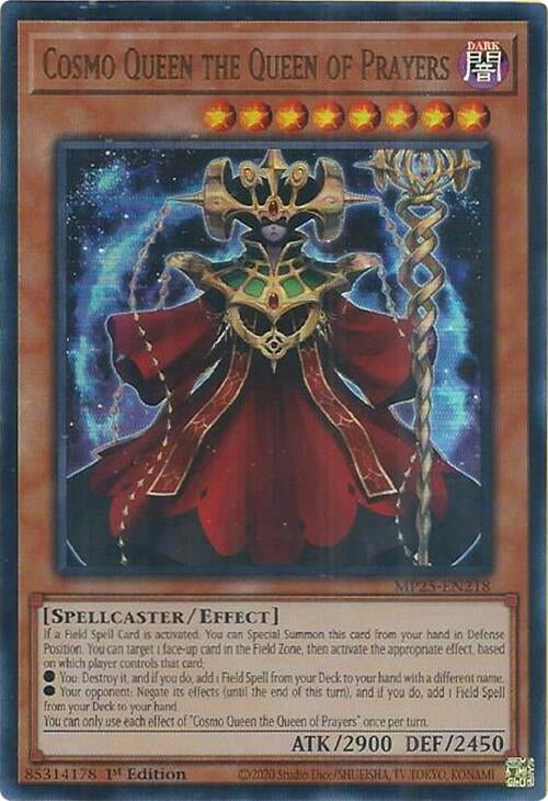 Image for Cosmo Queen the Queen of Prayers (MP25-EN218) (2025 Mega-Pack) - YuGiOh