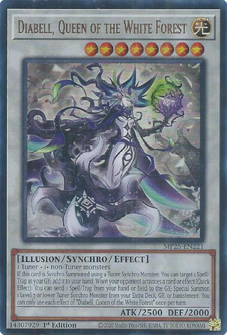 Image for Diabell, Queen of the White Forest (MP25-EN221) (2025 Mega-Pack) - YuGiOh