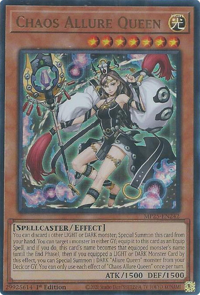 Image for Chaos Allure Queen (MP25-EN242) (2025 Mega-Pack) - YuGiOh