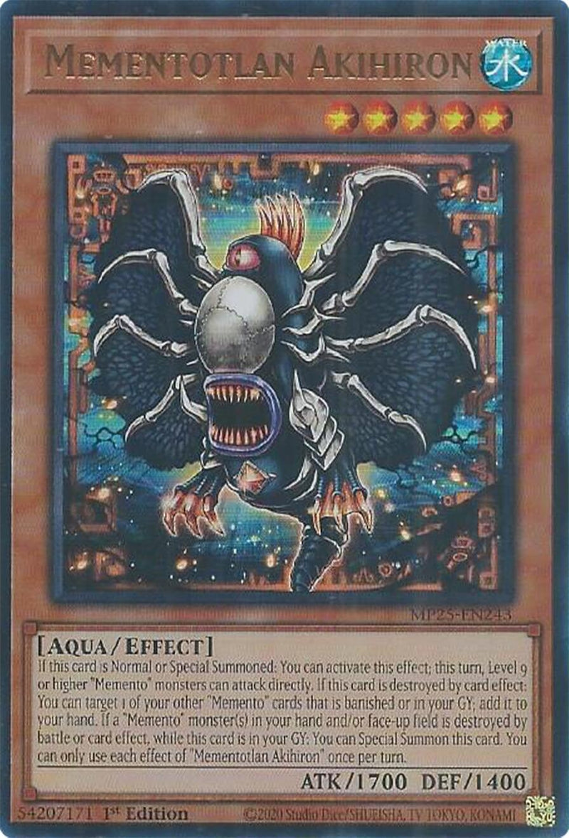 Image for Mementotlan Akihiron (MP25-EN243) (2025 Mega-Pack) - YuGiOh