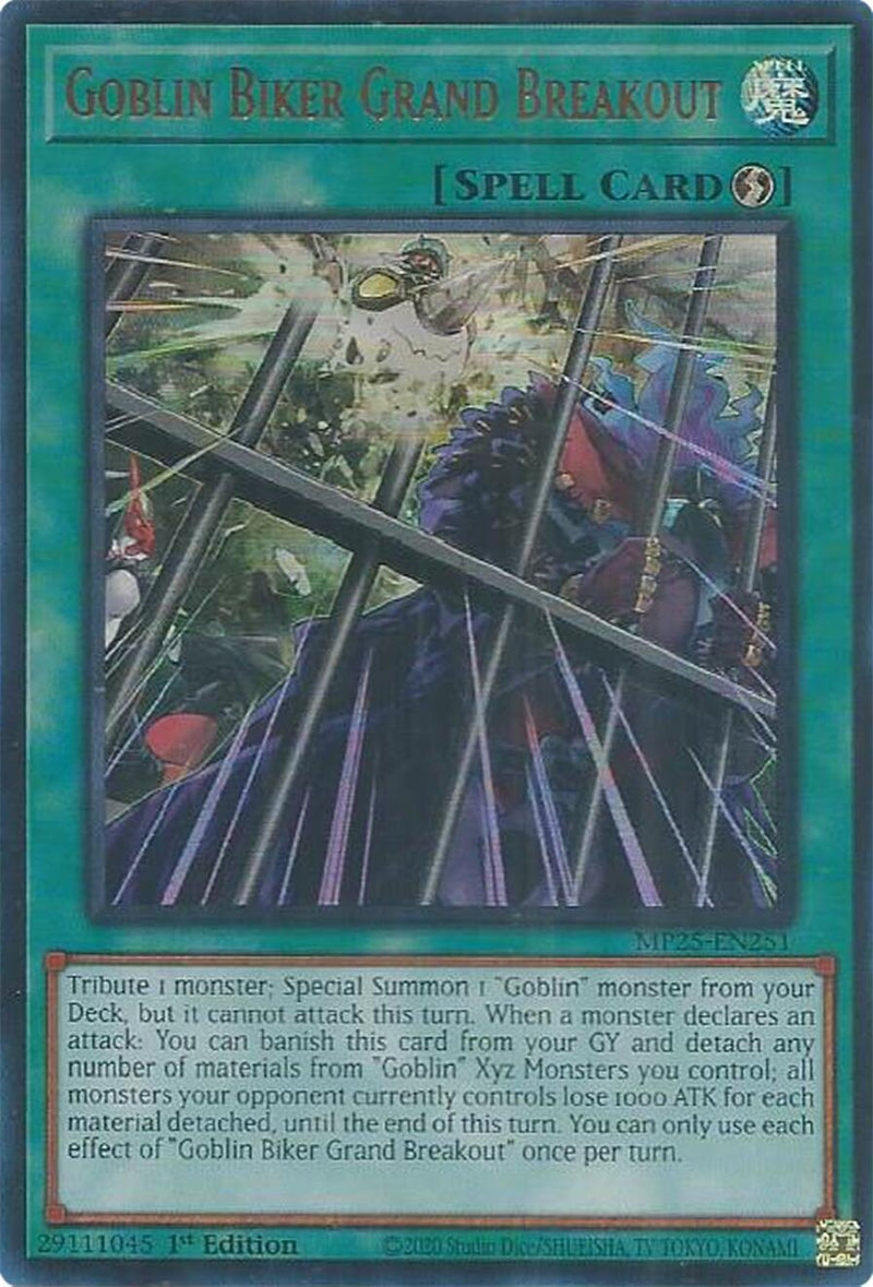 Image for Goblin Biker Grand Breakout (MP25-EN251) (2025 Mega-Pack) - YuGiOh