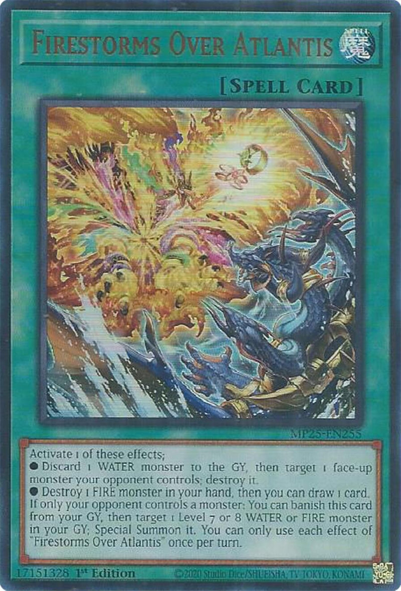Image for Firestorms Over Atlantis (MP25-EN255) (2025 Mega-Pack) - YuGiOh