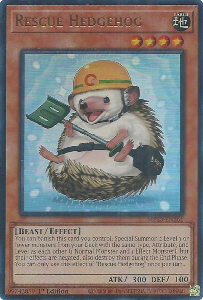Image for Rescue Hedgehog (MP25-EN261) (2025 Mega-Pack) - YuGiOh