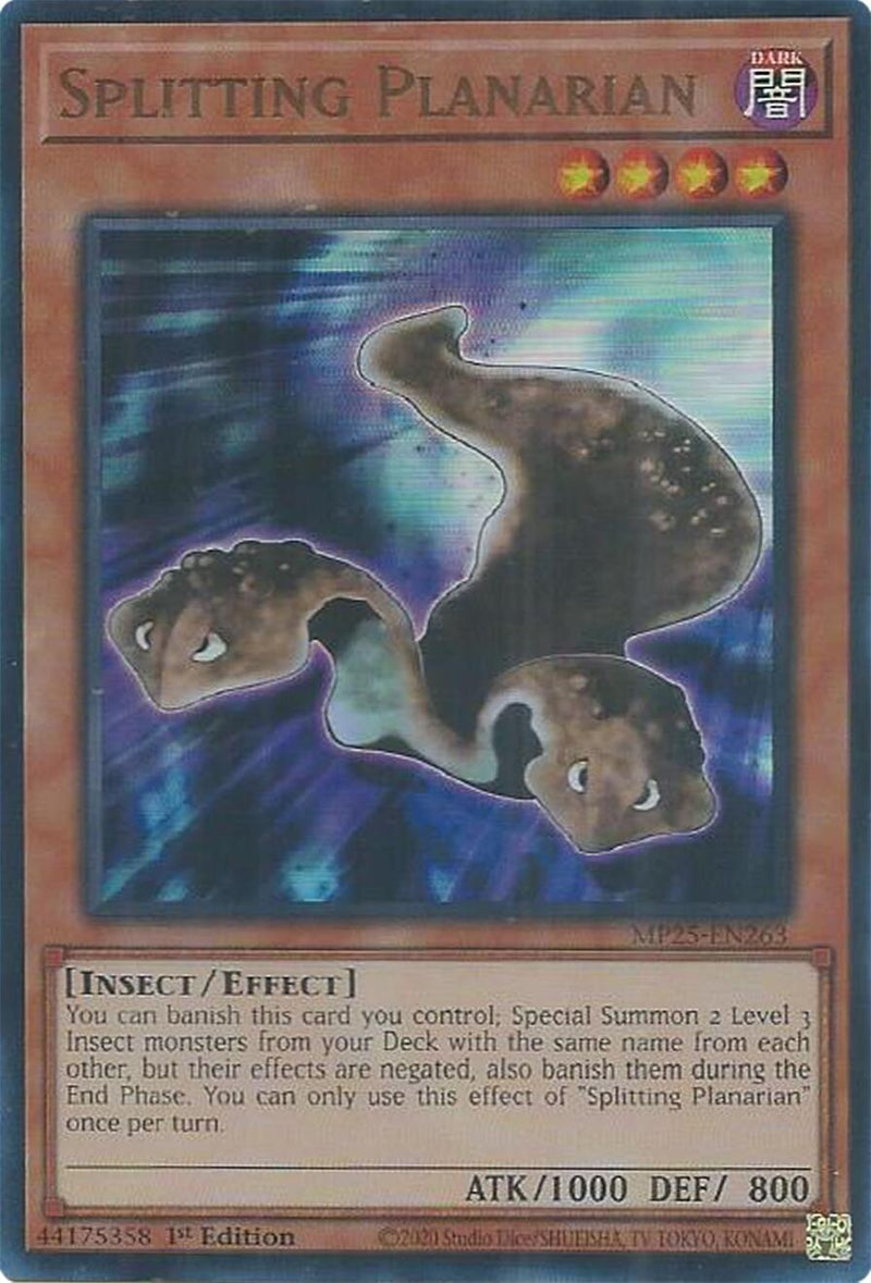 Image for Splitting Planarian (MP25-EN263) (2025 Mega-Pack) - YuGiOh