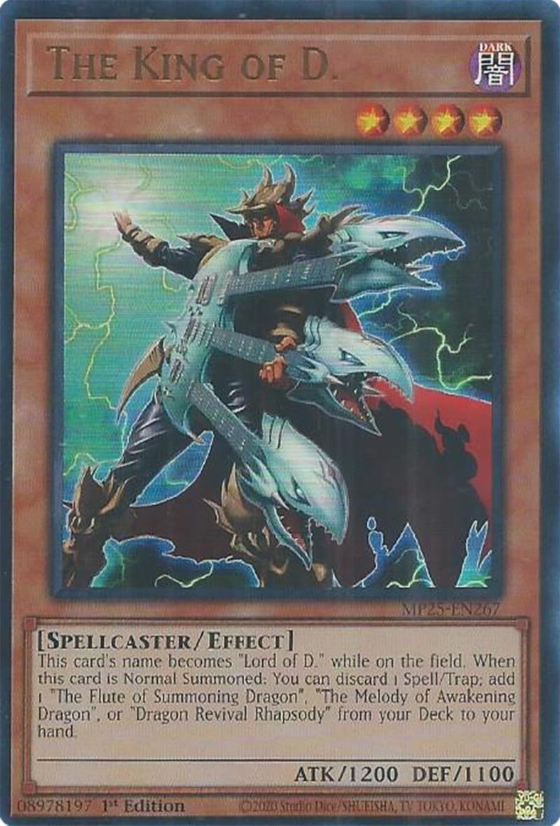 Image for The King of D. (MP25-EN267) (2025 Mega-Pack) - YuGiOh