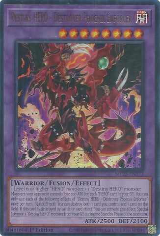 Image for Destiny HERO - Destroyer Phoenix Enforcer (MP25-EN273) (2025 Mega-Pack) - YuGiOh