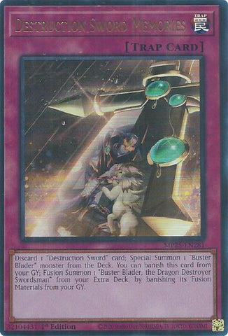 Image for Destruction Sword Memories (MP25-EN281) (2025 Mega-Pack) - YuGiOh