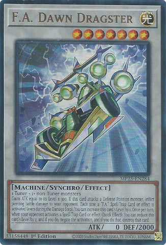 Image for F.A. Dawn Dragster (MP25-EN284) (2025 Mega-Pack) - YuGiOh