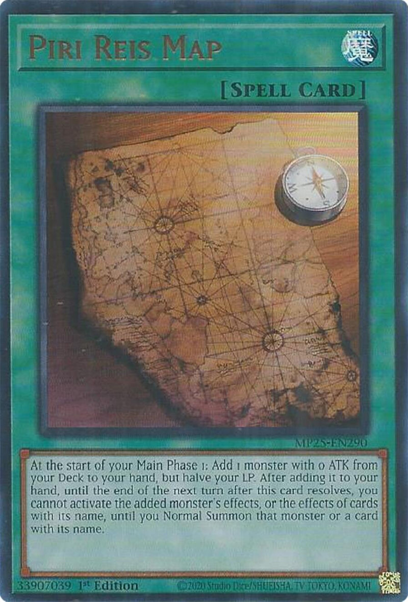 Image for Piri Reis Map (MP25-EN290) (2025 Mega-Pack) - YuGiOh