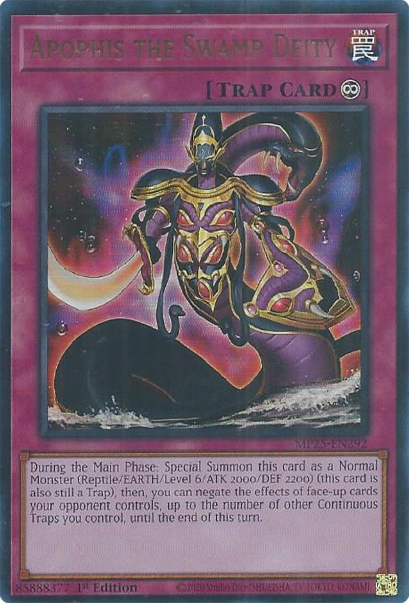 Image for Apophis the Swamp Deity (MP25-EN292) (2025 Mega-Pack) - YuGiOh