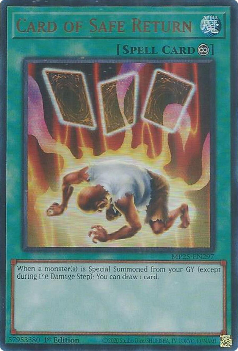 Image for Card of Safe Return (MP25-EN297) (2025 Mega-Pack) - YuGiOh