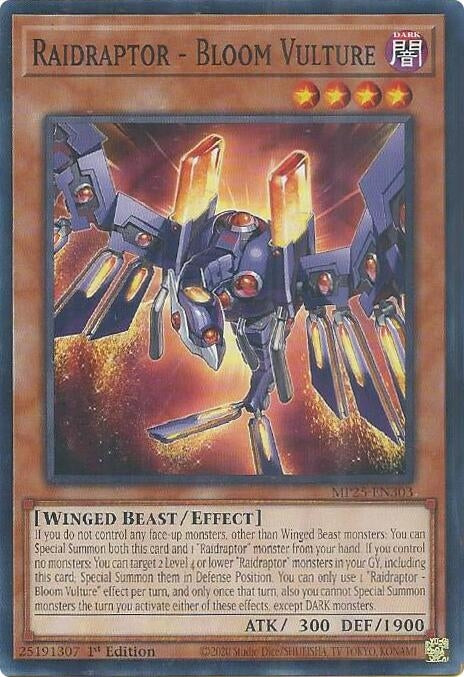 Image for Raidraptor - Bloom Vulture (MP25-EN303) (2025 Mega-Pack) - YuGiOh