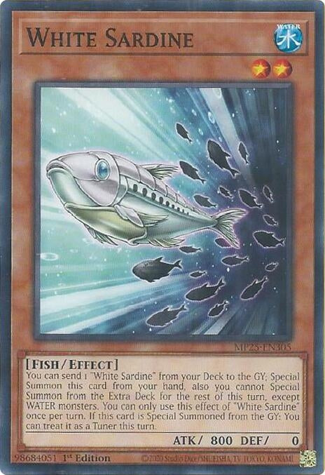 Image for White Sardine (MP25-EN305) (2025 Mega-Pack) - YuGiOh