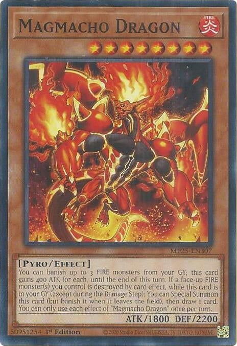 Image for Magmacho Dragon (MP25-EN307) (2025 Mega-Pack) - YuGiOh