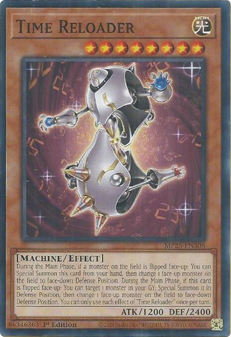 Image for Time Reloader (MP25-EN308) (2025 Mega-Pack) - YuGiOh