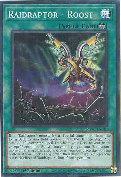 Image for Raidraptor - Roost (MP25-EN316) (2025 Mega-Pack) - YuGiOh