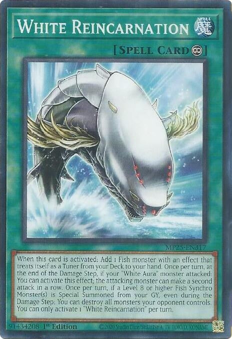 Image for White Reincarnation (MP25-EN317) (2025 Mega-Pack) - YuGiOh