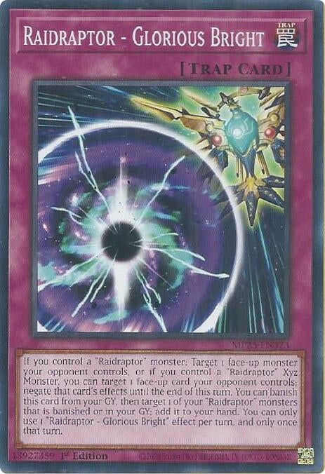 Image for Raidraptor - Glorious Bright (MP25-EN323) (2025 Mega-Pack) - YuGiOh