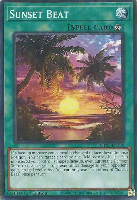 Image for Sunset Beat (MP25-EN330) (2025 Mega-Pack) - YuGiOh