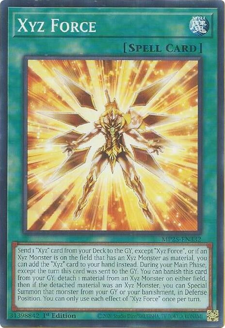 Image for Xyz Force (MP25-EN332) (2025 Mega-Pack) - YuGiOh