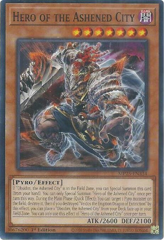 Image for Hero of the Ashened City (MP25-EN334) (2025 Mega-Pack) - YuGiOh