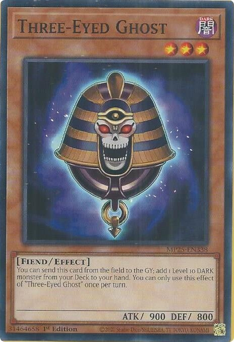 Image for Three-Eyed Ghost (MP25-EN338) (2025 Mega-Pack) - YuGiOh