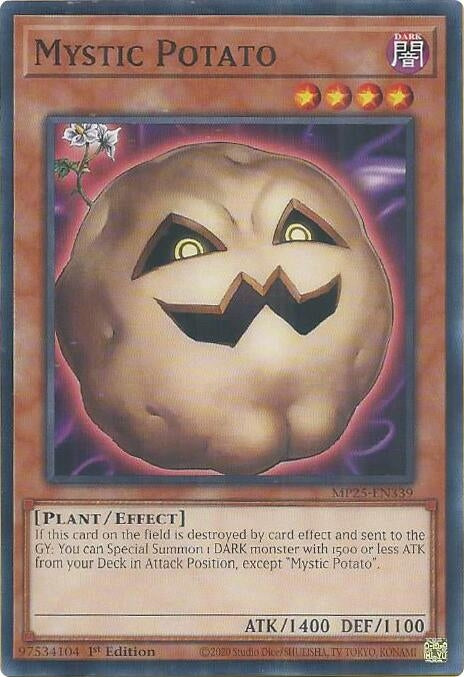 Image for Mystic Potato (MP25-EN339) (2025 Mega-Pack) - YuGiOh