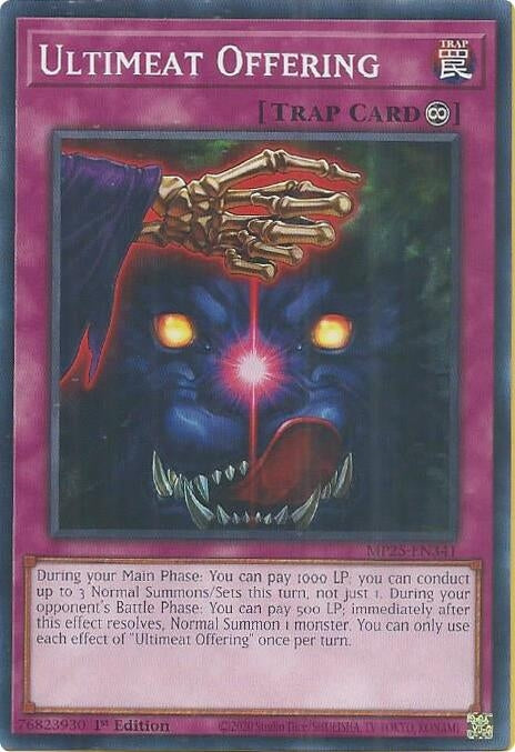 Image for Ultimeat Offering (MP25-EN341) (2025 Mega-Pack) - YuGiOh