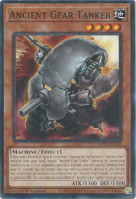 Image for Ancient Gear Tanker (MP25-EN342) (2025 Mega-Pack) - YuGiOh