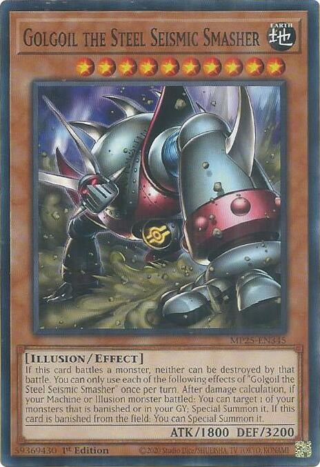 Image for Golgoil the Steel Seismic Smasher (MP25-EN345) (2025 Mega-Pack) - YuGiOh