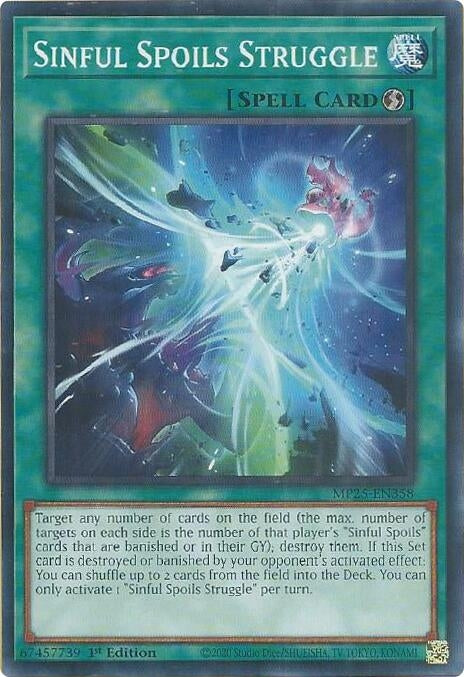 Image for Sinful Spoils Struggle (MP25-EN358) (2025 Mega-Pack) - YuGiOh