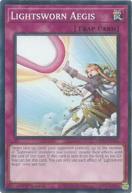 Image for Lightsworn Aegis (MP25-EN364) (2025 Mega-Pack) - YuGiOh