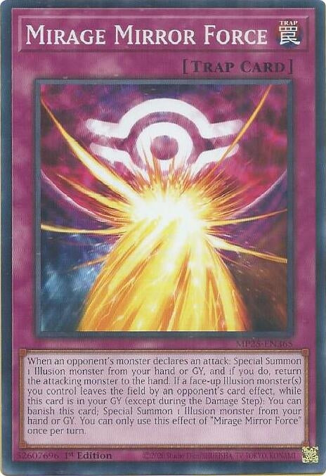 Image for Mirage Mirror Force (MP25-EN365) (2025 Mega-Pack) - YuGiOh