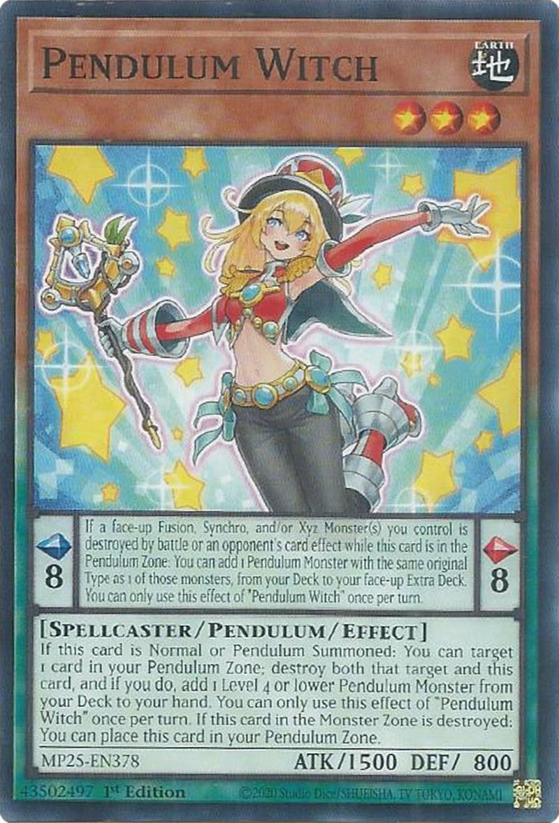Image for Pendulum Witch (MP25-EN378) (2025 Mega-Pack) - YuGiOh