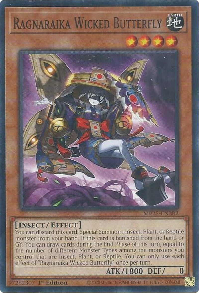 Image for Ragnaraika Wicked Butterfly (MP25-EN382) (2025 Mega-Pack) - YuGiOh