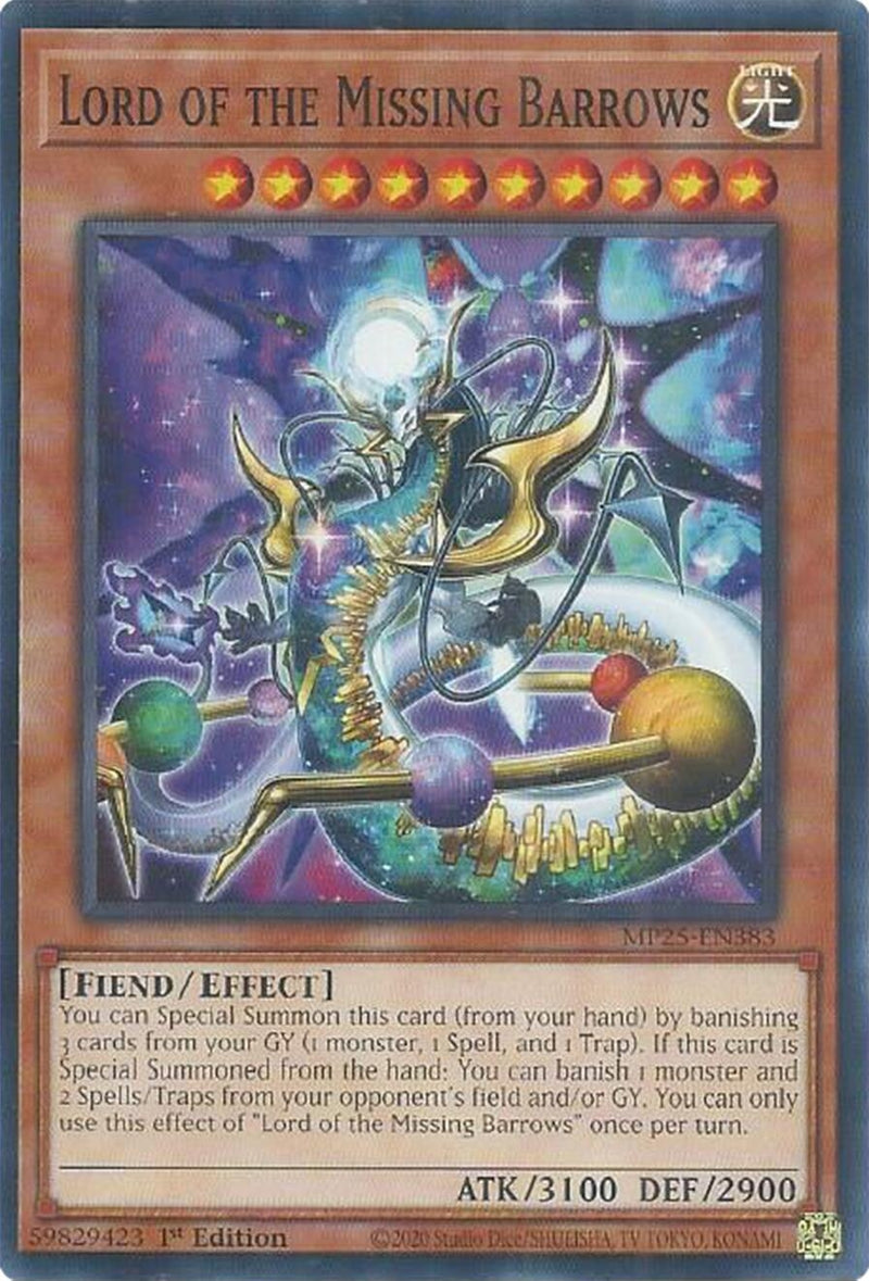 Image for Lord of the Missing Barrows (MP25-EN383) (2025 Mega-Pack) - YuGiOh