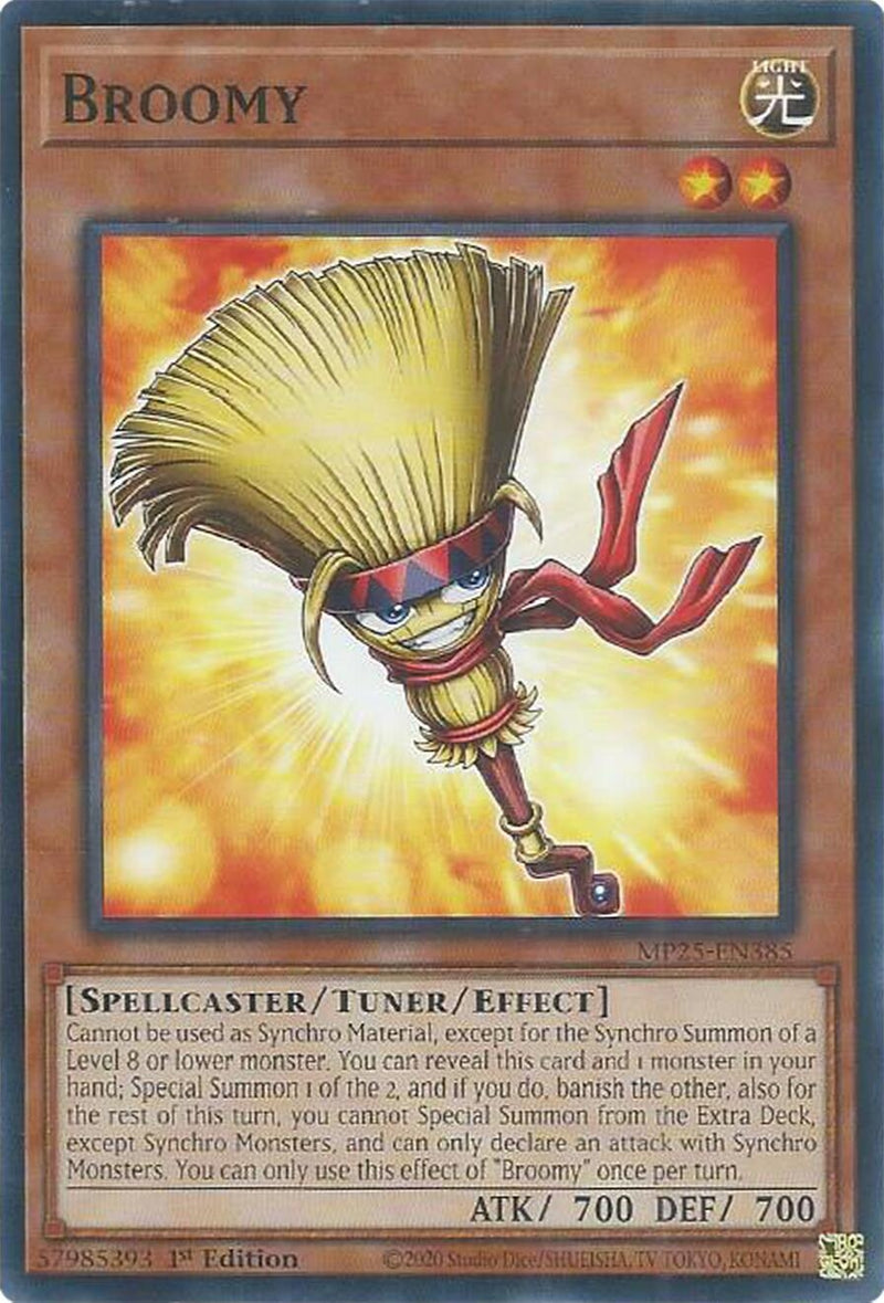 Image for Broomy (MP25-EN385) (2025 Mega-Pack) - YuGiOh