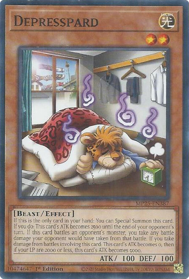 Image for Depresspard (MP25-EN387) (2025 Mega-Pack) - YuGiOh