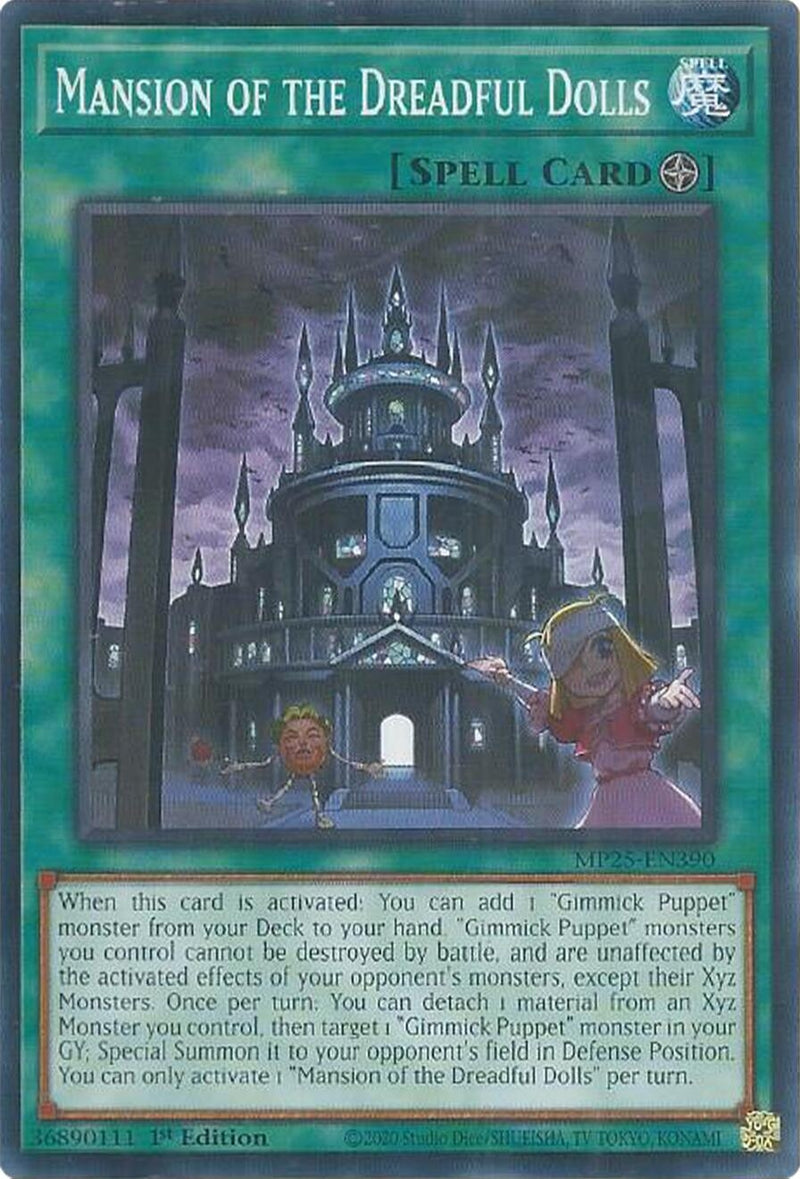 Image for Mansion of the Dreadful Dolls (MP25-EN390) (2025 Mega-Pack) - YuGiOh