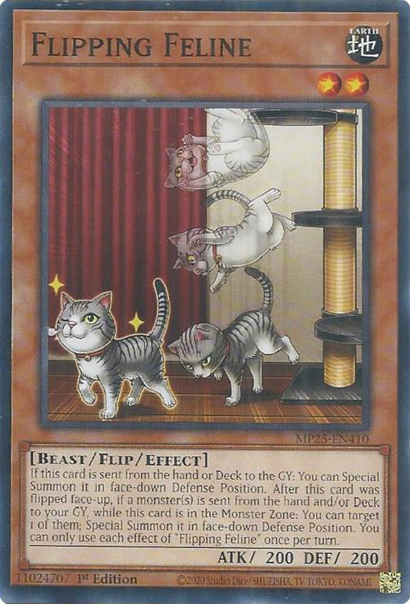 Image for Flipping Feline (MP25-EN410) (2025 Mega-Pack) - YuGiOh