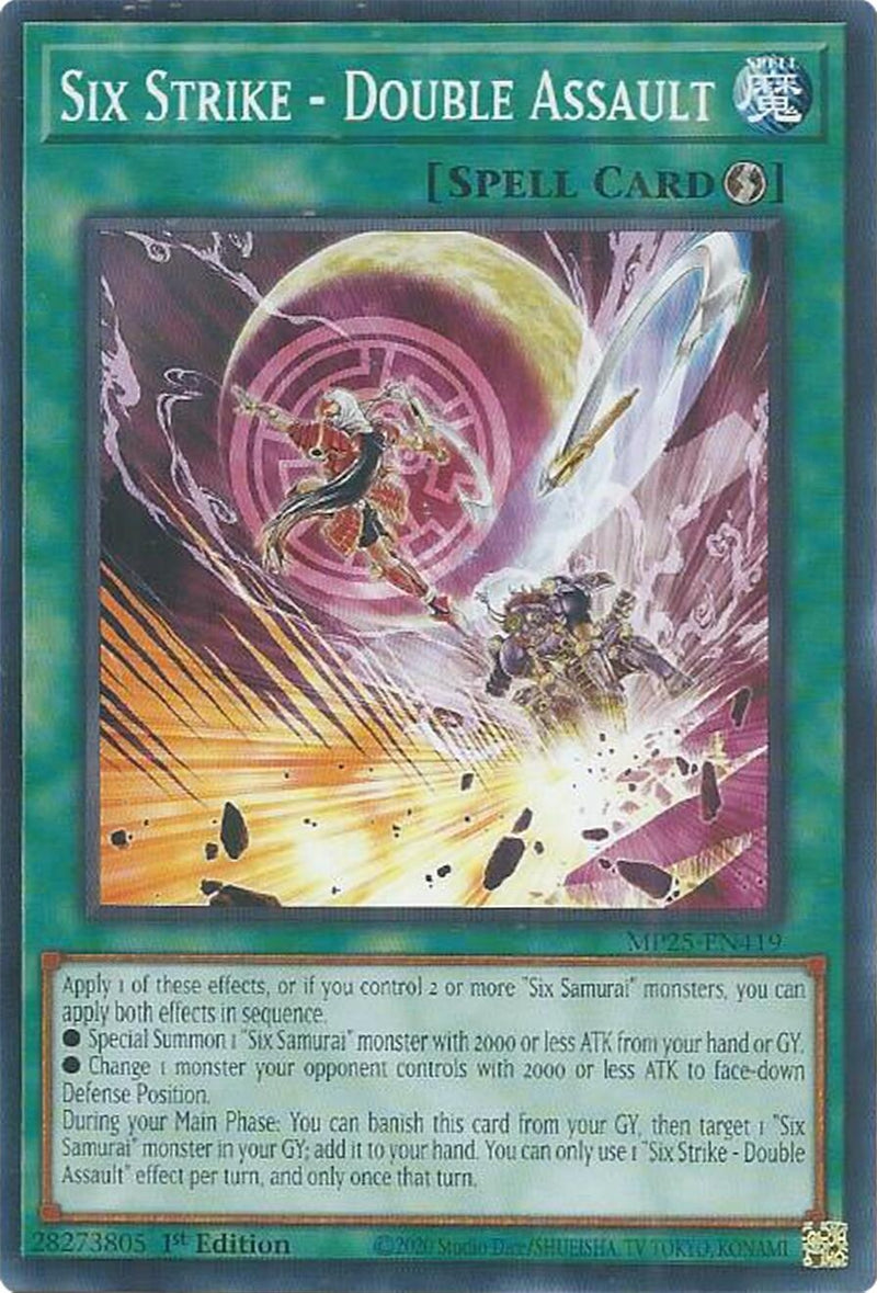 Image for Six Strike - Double Assault (MP25-EN419) (2025 Mega-Pack) - YuGiOh