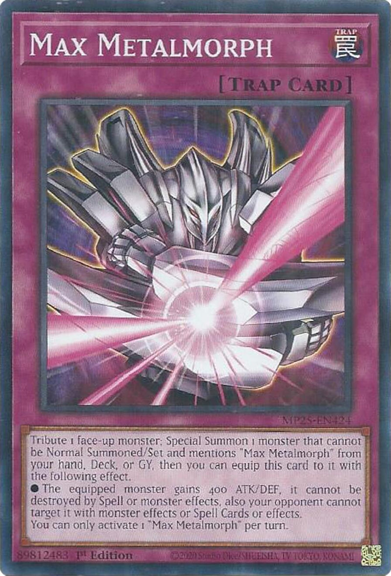 Image for Max Metalmorph (MP25-EN424) (2025 Mega-Pack) - YuGiOh