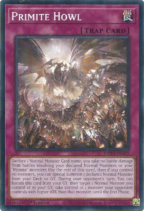 Image for Primite Howl (MP25-EN429) (2025 Mega-Pack) - YuGiOh