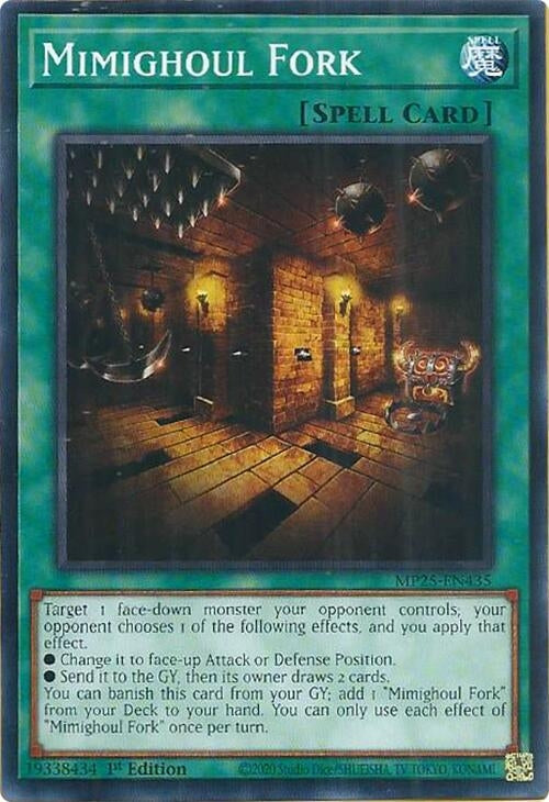 Image for Mimighoul Fork (MP25-EN435) (2025 Mega-Pack) - YuGiOh
